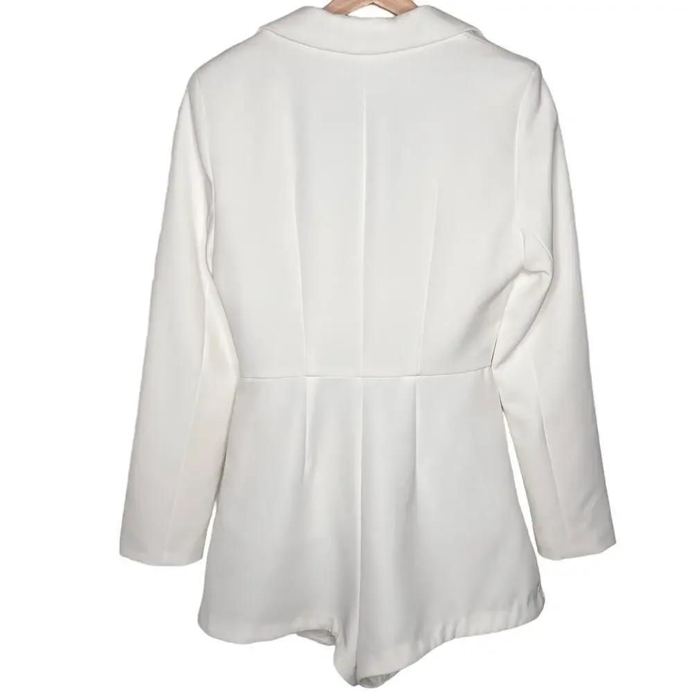 New Modern Femme Topshop Blazer Romper Size 8